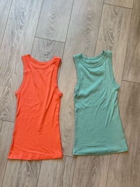 Women's A New Day Ribbed High-Neck Tank Top Bundle - Size XS